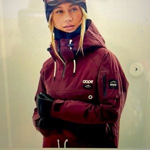 Dope Annok Women’s Snowboarding Jacket Burgundy M